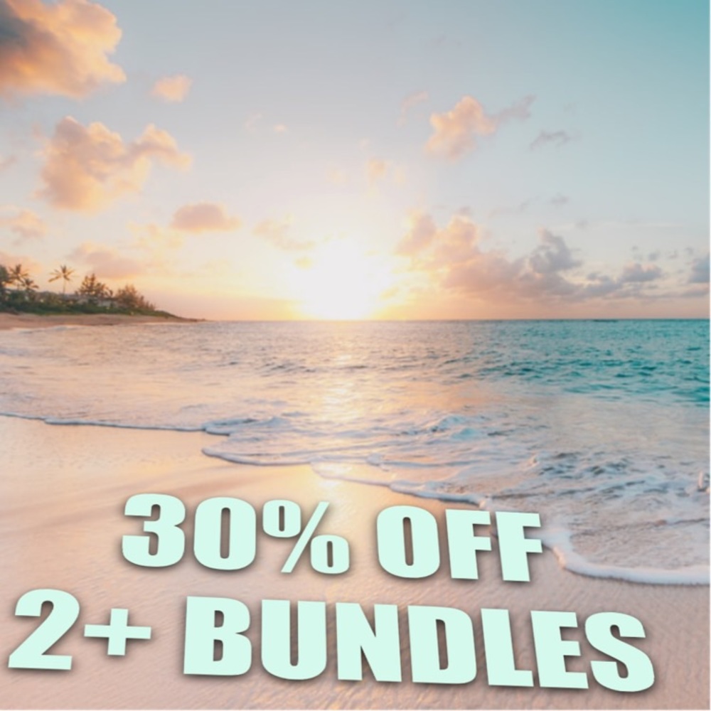 30% OFF BUNDLES! 2+ ITEMS!